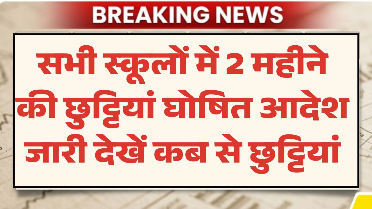 School Summer Holidays 2026